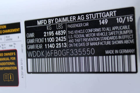 2016 Mercedes-Benz E-Class E 400