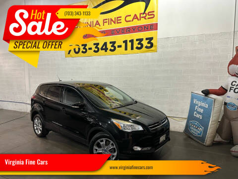 2013 Ford Escape for sale at Virginia Fine Cars in Chantilly VA