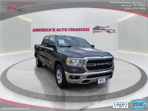 2019 RAM 1500 for sale at America's Auto Financial in Houston TX