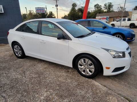 2013 Chevrolet Cruze for sale at Bill Bailey's Affordable Auto Sales in Lake Charles LA