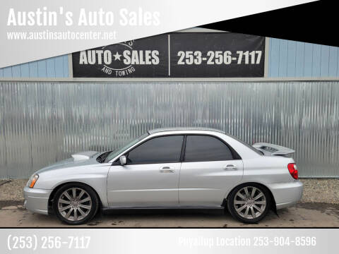 2004 Subaru Impreza for sale at Austin's Auto Sales in Edgewood WA