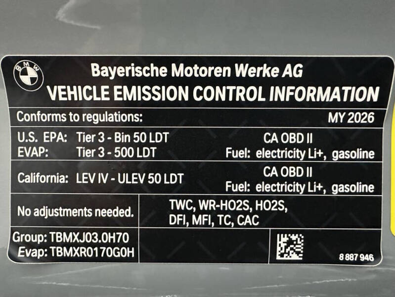 2026 BMW X5 xDrive50e