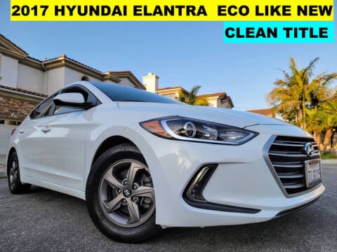 2017 Hyundai Elantra for sale at LAA Leasing in Costa Mesa CA
