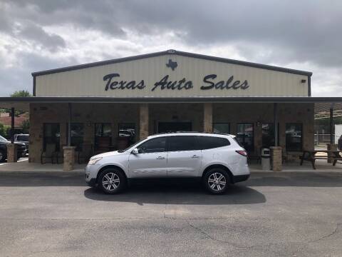 2015 Chevrolet Traverse for sale at Texas Auto Sales in San Antonio TX
