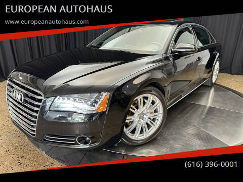 2013 Audi A8 L for sale at EUROPEAN AUTOHAUS in Holland MI