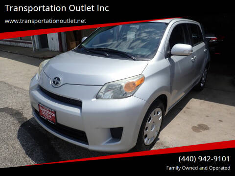 2010 Scion xD for sale at Transportation Outlet Inc in Eastlake OH