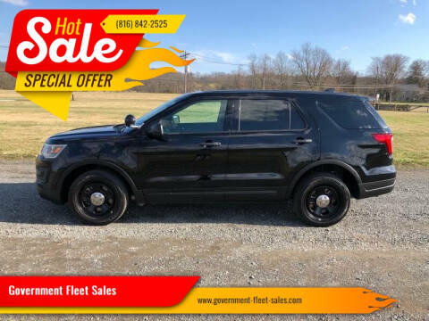 2018 Ford Explorer for sale at Government Fleet Sales in Kansas City MO