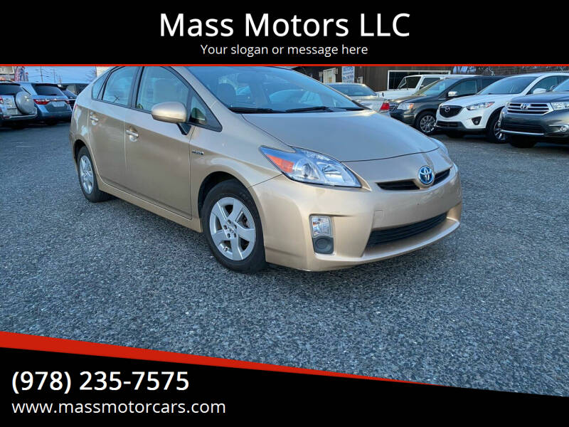 2010 Toyota Prius for sale at Mass Motors LLC in Worcester MA