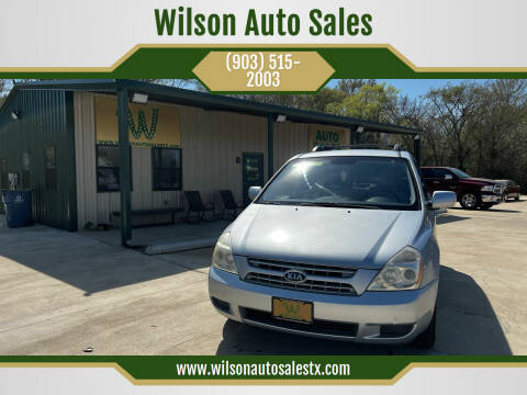 2008 Kia Sedona for sale at Wilson Auto Sales in Chandler TX