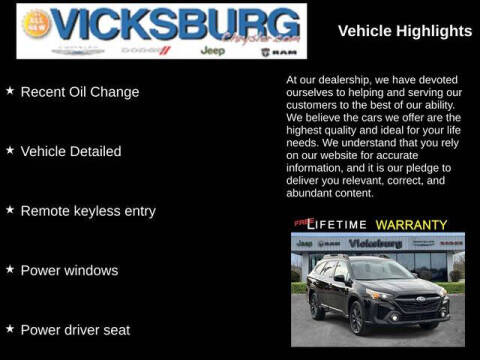 2024 Subaru Outback Onyx Edition