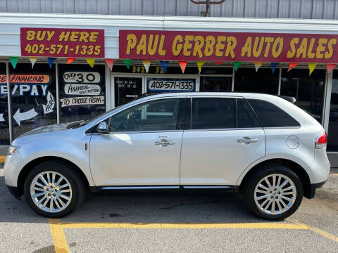 2013 Lincoln MKX for sale at Paul Gerber Auto Sales in Omaha NE