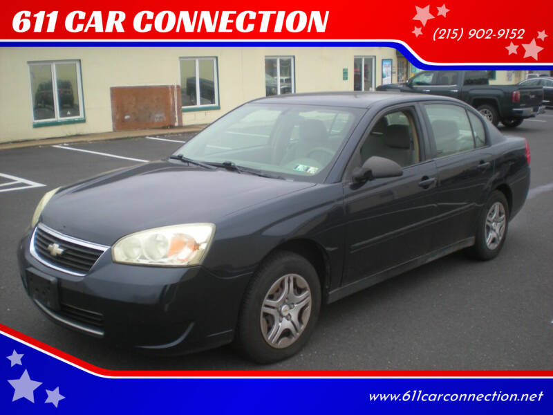 2006 Chevrolet Malibu for sale at 611 CAR CONNECTION in Hatboro PA
