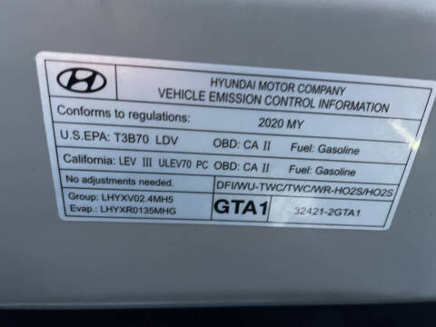 2020 Hyundai Santa Fe SE