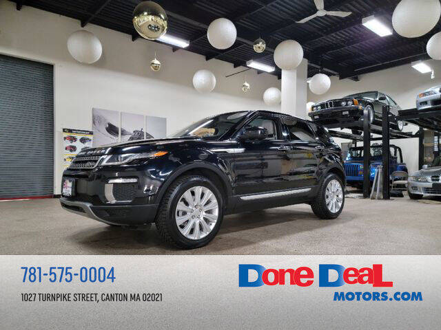 2017 Land Rover Range Rover Evoque for sale at DONE DEAL MOTORS in Canton MA