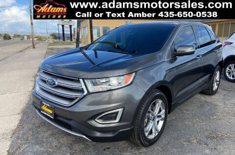 2016 Ford Edge for sale at Adams Motors Sales in Price UT
