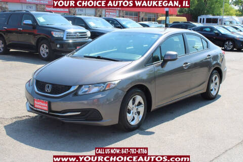 2013 Honda Civic for sale at Your Choice Autos - Waukegan in Waukegan IL