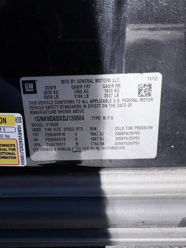 2013 Chevrolet Traverse LT