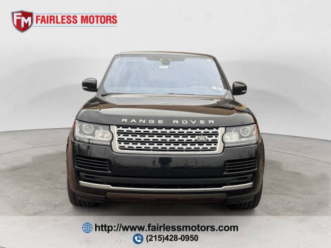 2017 Land Rover Range Rover HSE