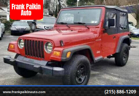 Jeep Wrangler For Sale in Glenside, PA - Frank Paikin Auto