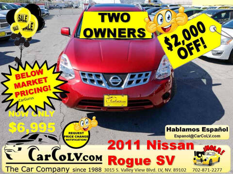 2011 Nissan Rogue for sale at The Car Company in Las Vegas NV