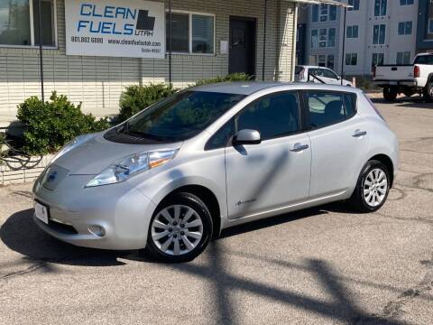 2013 Nissan LEAF for sale at Clean Fuels Utah in Orem UT