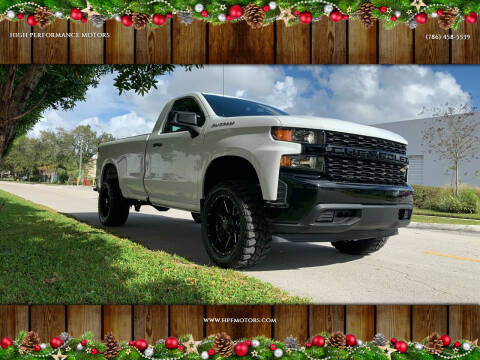 2020 Chevrolet Silverado 1500 for sale at HIGH PERFORMANCE MOTORS in Hollywood FL