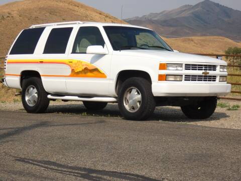 1996 Chevrolet Tahoe for sale at Sun Valley Auto Sales in Hailey ID