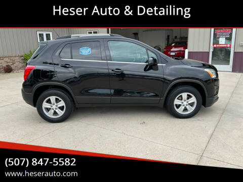 2016 Chevrolet Trax for sale at Heser Auto & Detailing in Jackson MN
