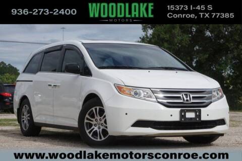 2012 Honda Odyssey for sale at WOODLAKE MOTORS in Conroe TX