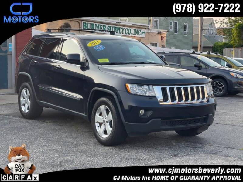 2011 Jeep Grand Cherokee for sale at CJ Motors Inc. in Beverly MA