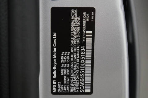 2013 Rolls-Royce Ghost