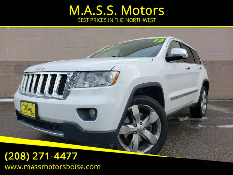 2013 Jeep Grand Cherokee for sale at M.A.S.S. Motors - MASS MOTORS in Boise ID