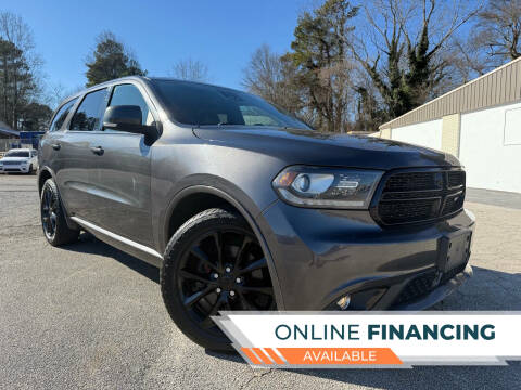 2017 Dodge Durango for sale at Adams Auto Sales in Gainesville GA