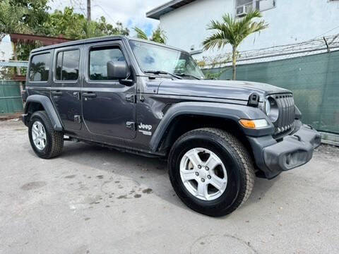 2018 Jeep Wrangler Unlimited for sale at Noah Auto Finance in Hollywood FL