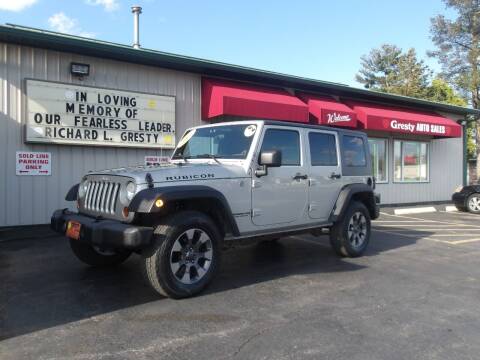 2007 Jeep Wrangler Unlimited for sale at GRESTY AUTO SALES in Loves Park IL