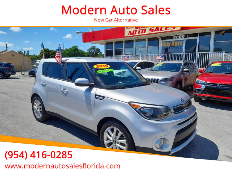 2018 Kia Soul for sale at Modern Auto Sales in Hollywood FL
