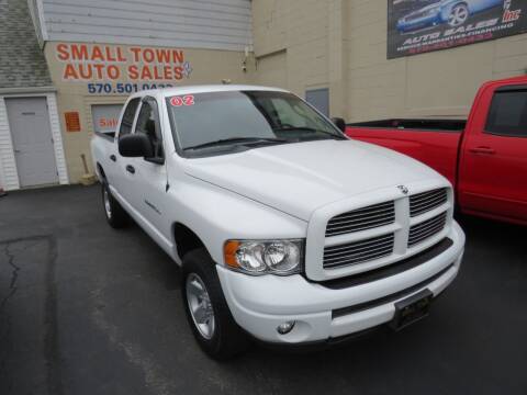 2002 Dodge Ram Pickup 1500 for sale at Small Town Auto Sales in Hazleton PA