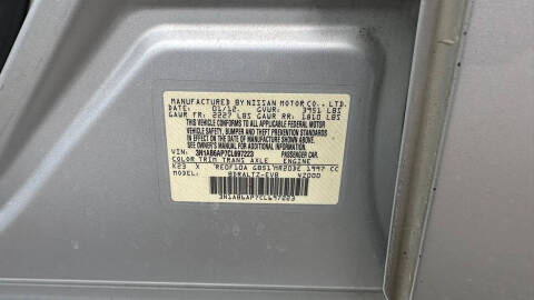 2012 Nissan Sentra 2.0 SR