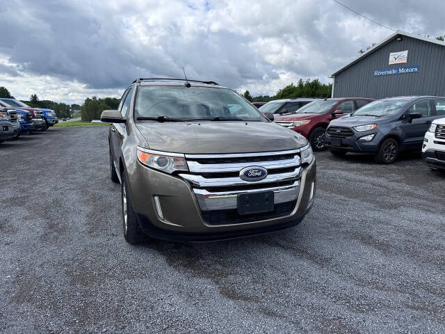 2014 Ford Edge for sale at Riverside Motors in Glenfield, NY