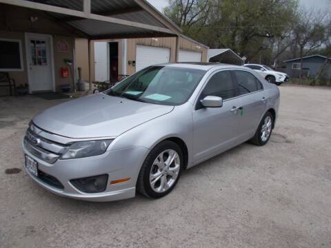 2012 Ford Fusion for sale at DISCOUNT AUTOS in Cibolo TX