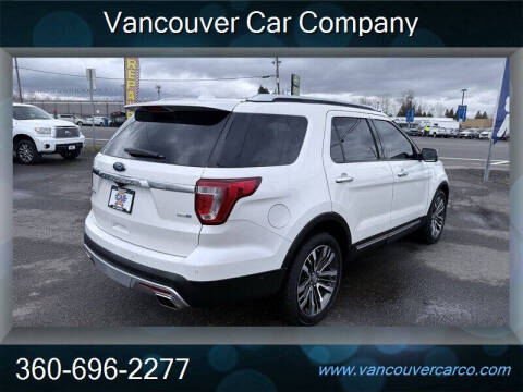 2016 Ford Explorer Platinum