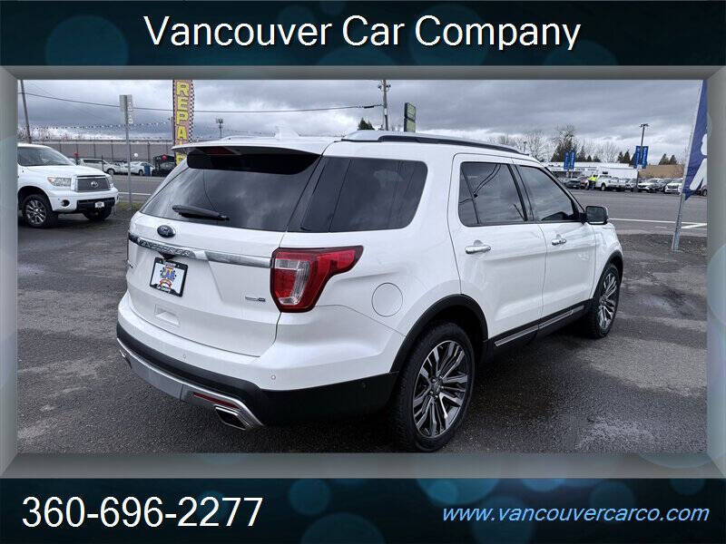 2016 Ford Explorer Platinum