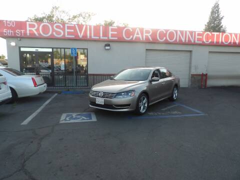 2015 Volkswagen Passat for sale at ROSEVILLE CAR CONNECTION in Roseville CA
