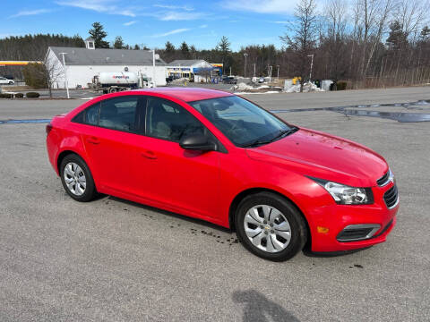 2016 Chevrolet Cruze Limited for sale at Goffstown Motors in Goffstown NH
