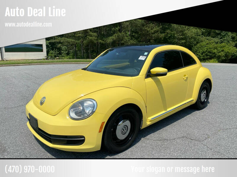 2013 Volkswagen Beetle for sale at Auto Deal Line in Alpharetta GA
