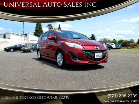 2014 Mazda MAZDA5 for sale at Universal Auto Sales Inc in Salem OR