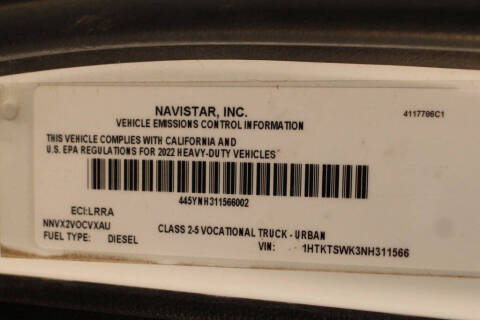 2022 International CV515