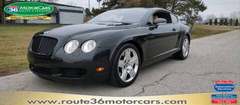 2004 Bentley Continental for sale at ROUTE 36 MOTORCARS in Dublin OH