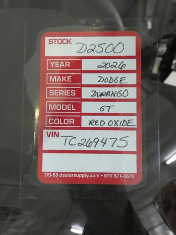 2026 Dodge Durango