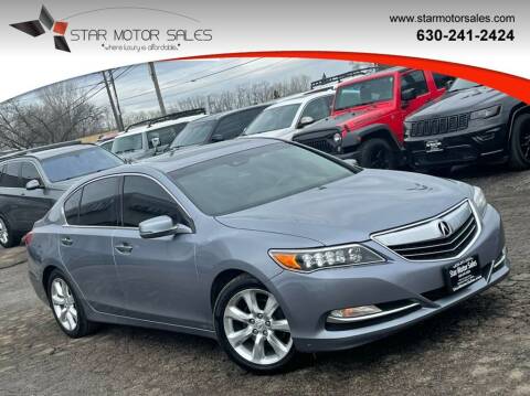 2014 Acura RLX for sale at Star Motor Sales in Downers Grove IL